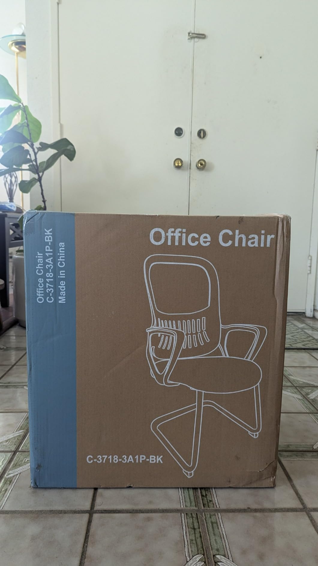 DUMOS Office Desk Chair Set of 6, Computer Chairs, Mesh Back | Sled Base, Ergonomic Executive, Lumbar Support, Home Bedroom, Waiting Reception, Guest customer photo 2