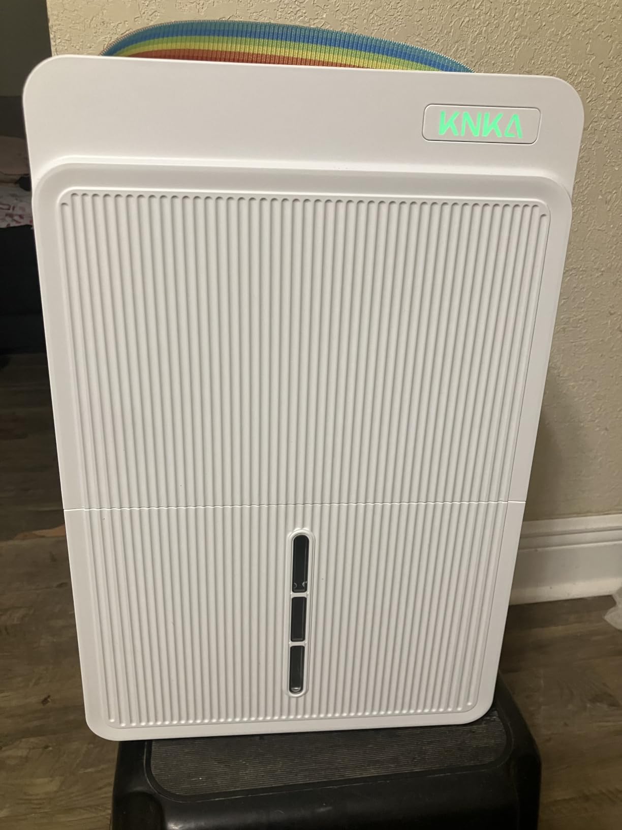 KNKA Energy Star 5500 Sq.Ft Dehumidifier for Basement, Max 80 Pint/Day | Dehumidifier with Drain Hose, Dehumidifiers for Home, Bedroom, Bathroom, Large Room, Smart Humidity Control, Sleep Mode customer photo 1