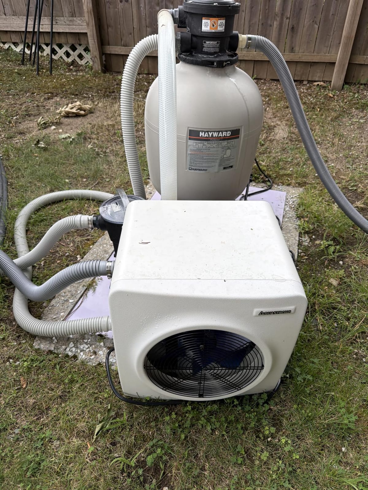 Swimming Pool Heater for Above Ground and Inground Pool 14'*17'*48