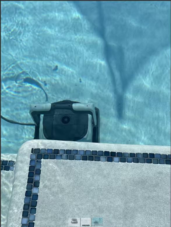 (2026 New) BUBLUE 800P Gen2 Robotic Pool Cleaner, Pool Vacuum for Inground Pools, Cleans Floor/Wall/Waterline/Shallow Area, Smart Navigation, App Control & Scheduling, for Pools up to 1,076 Sq.Ft Space Gray customer photo 1