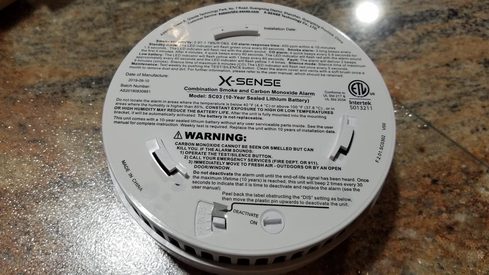 X-Sense Wi-Fi Radon Detector for Home with APP Notification, Model XR0A-iR | Deeper Trends in App, Easy to Use, Zero Lab Fees, No Installation Required, Continuous Monitoring customer photo 2
