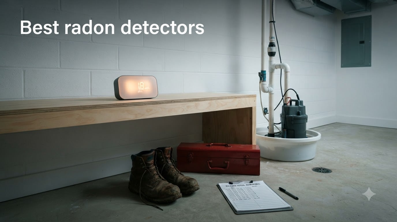 Best radon detectors