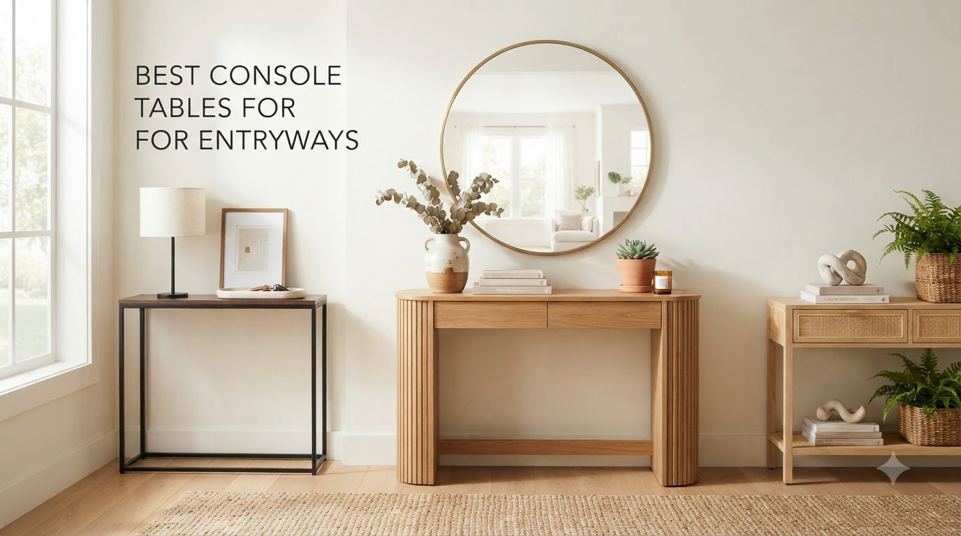 Best console tables for entryways