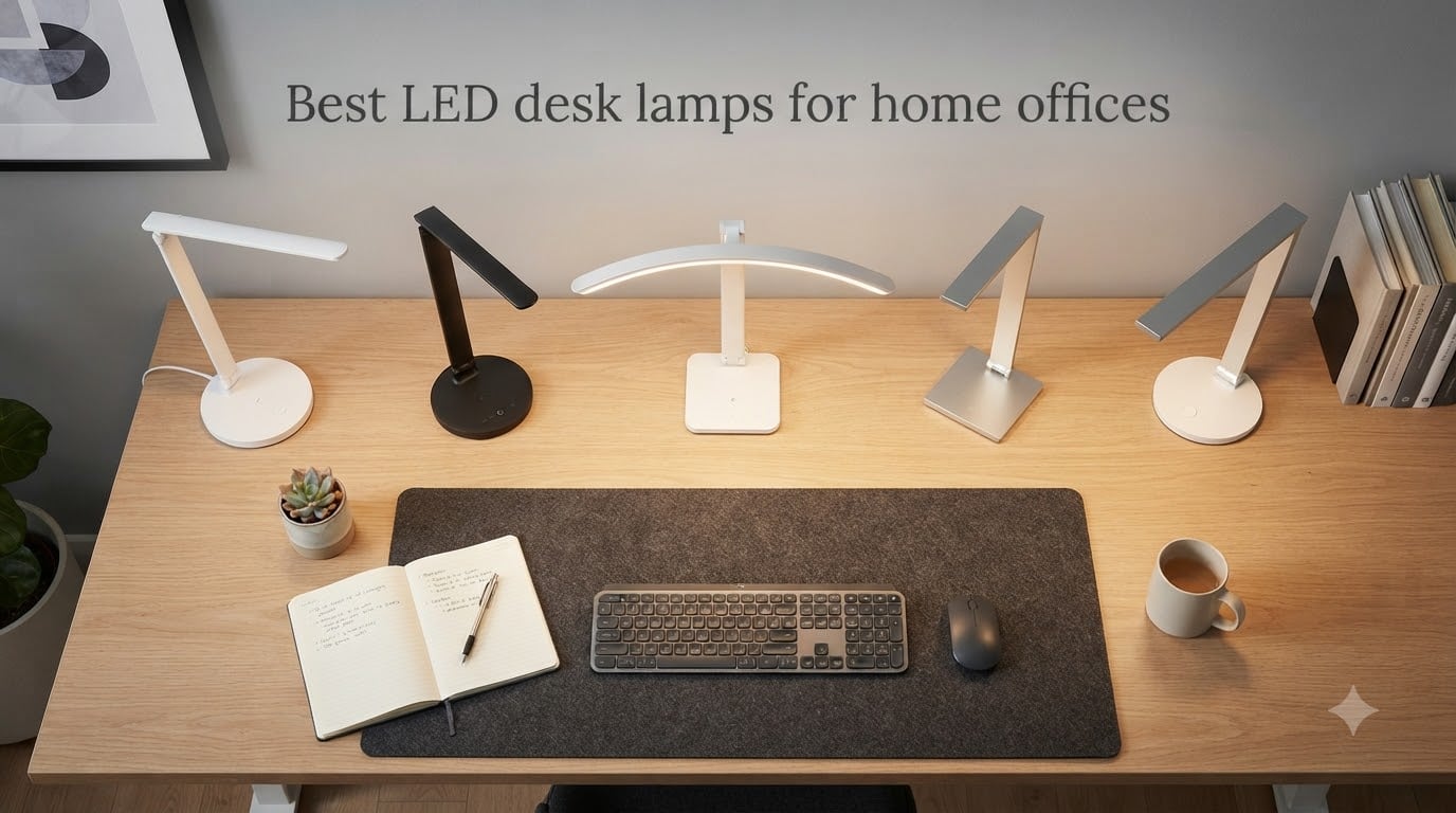 10 Best LED Desk Lamps for Home Offices (August 2026) Honest Reviews