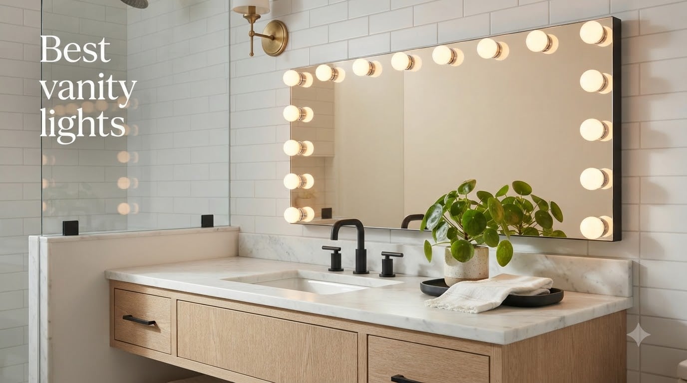 12 Best Vanity Lights (August 2026) Tested for Makeup & Bathroom