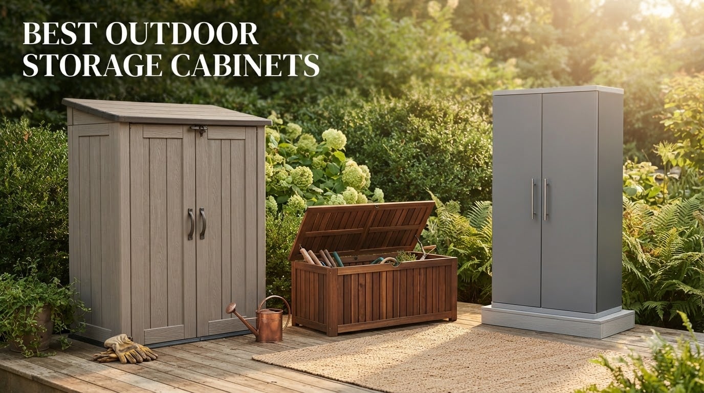 Best outdoor storage cabinets