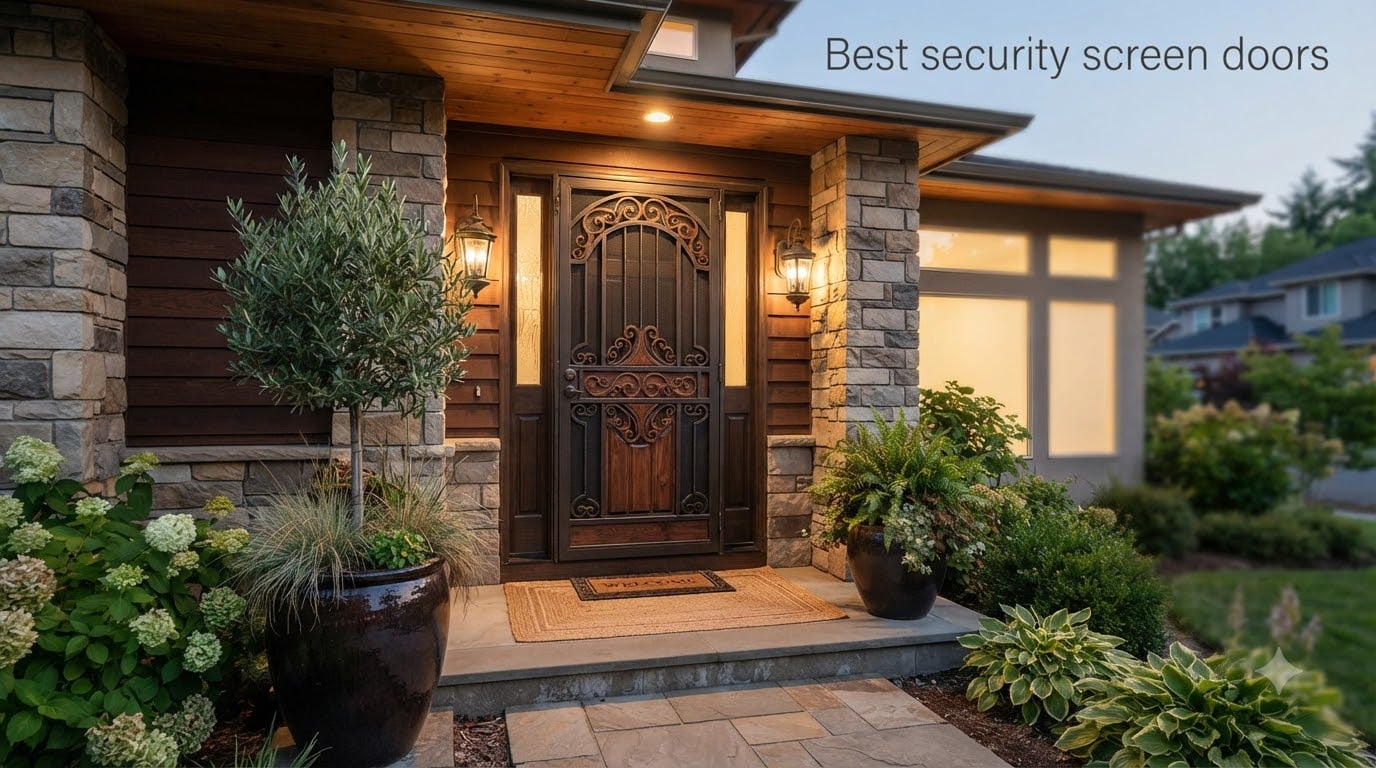 8 Best Security Screen Doors (August 2026) Tested & Reviewed