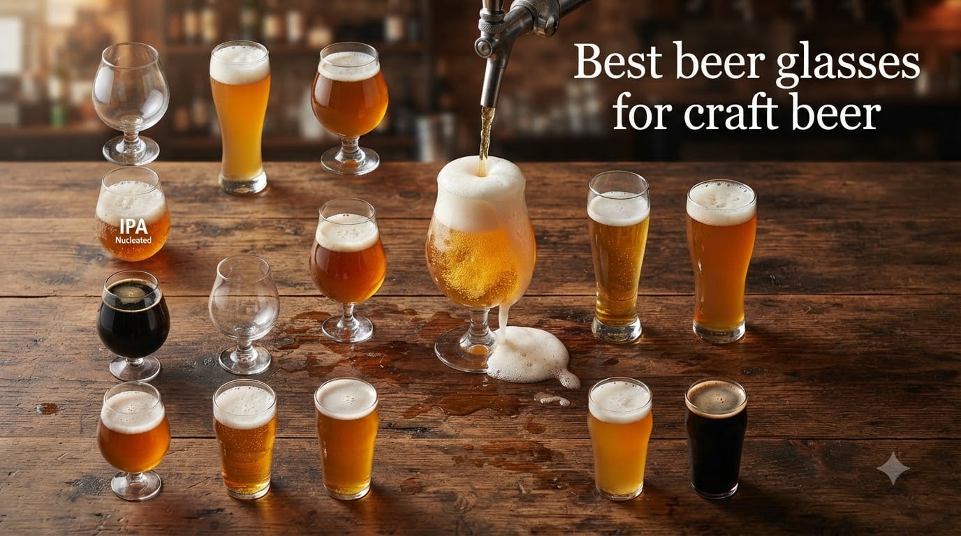 12 Best Beer Glasses for Craft Beer (August 2026) Honest Reviews