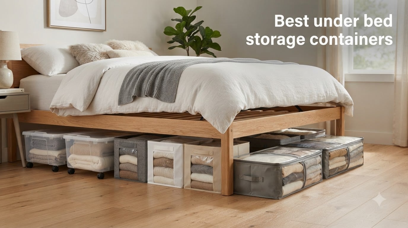 Best under bed storage containers