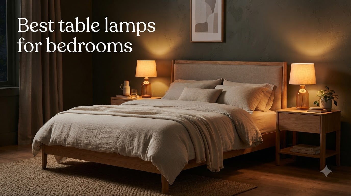 Best table lamps for bedrooms