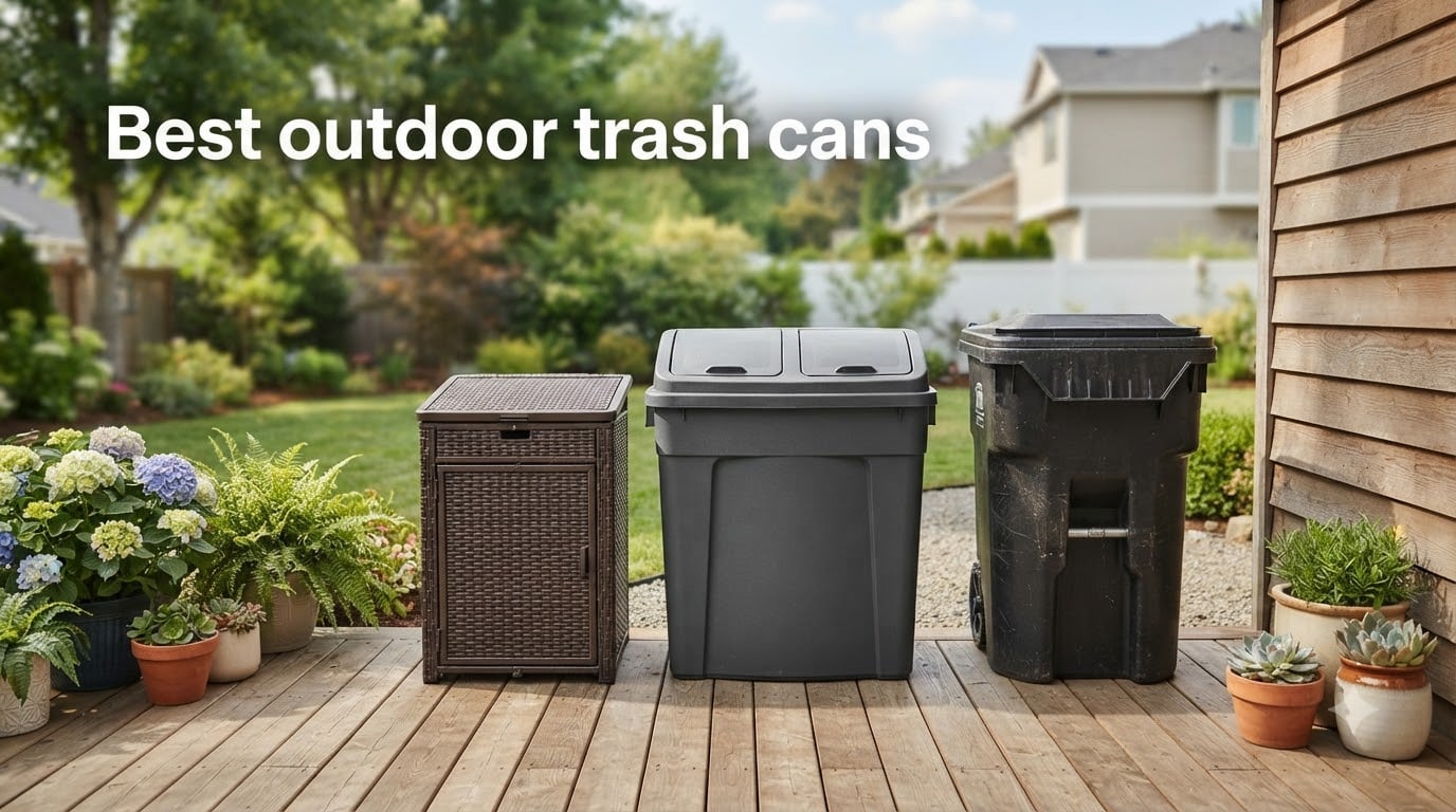 10 Best Outdoor Trash Cans (August 2026) Tested and Reviewed