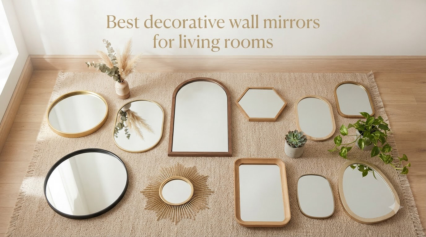 12 Best Decorative Wall Mirrors for Living Rooms (August 2026) Expert Reviews
