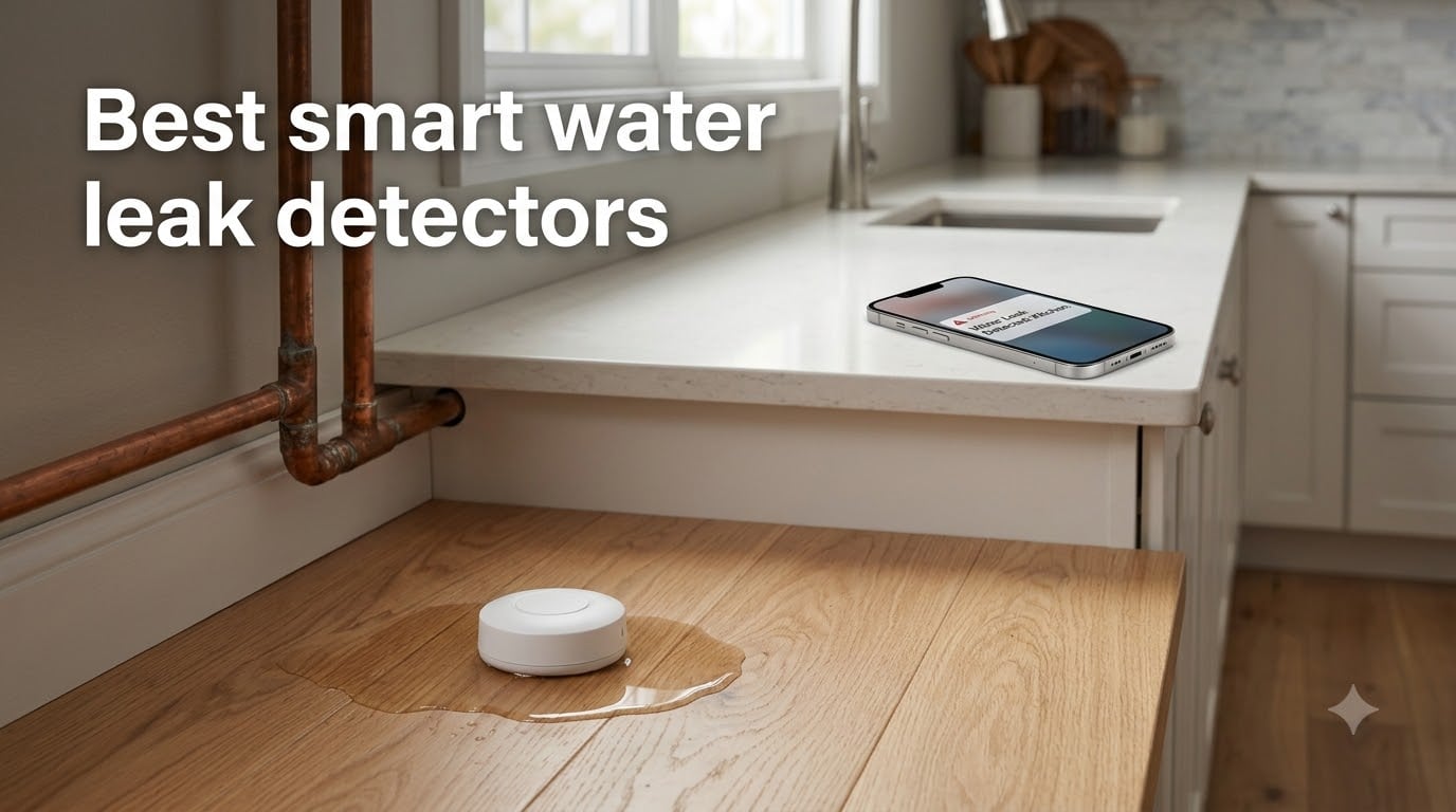 Best smart water leak detectors