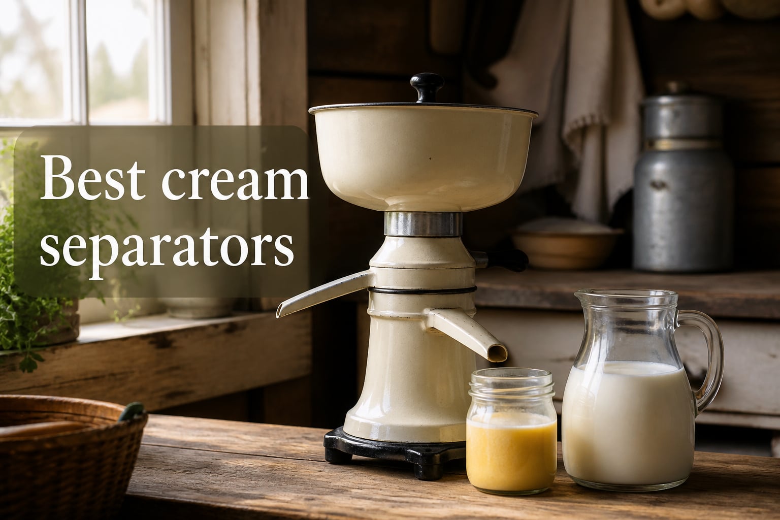 Best cream separators