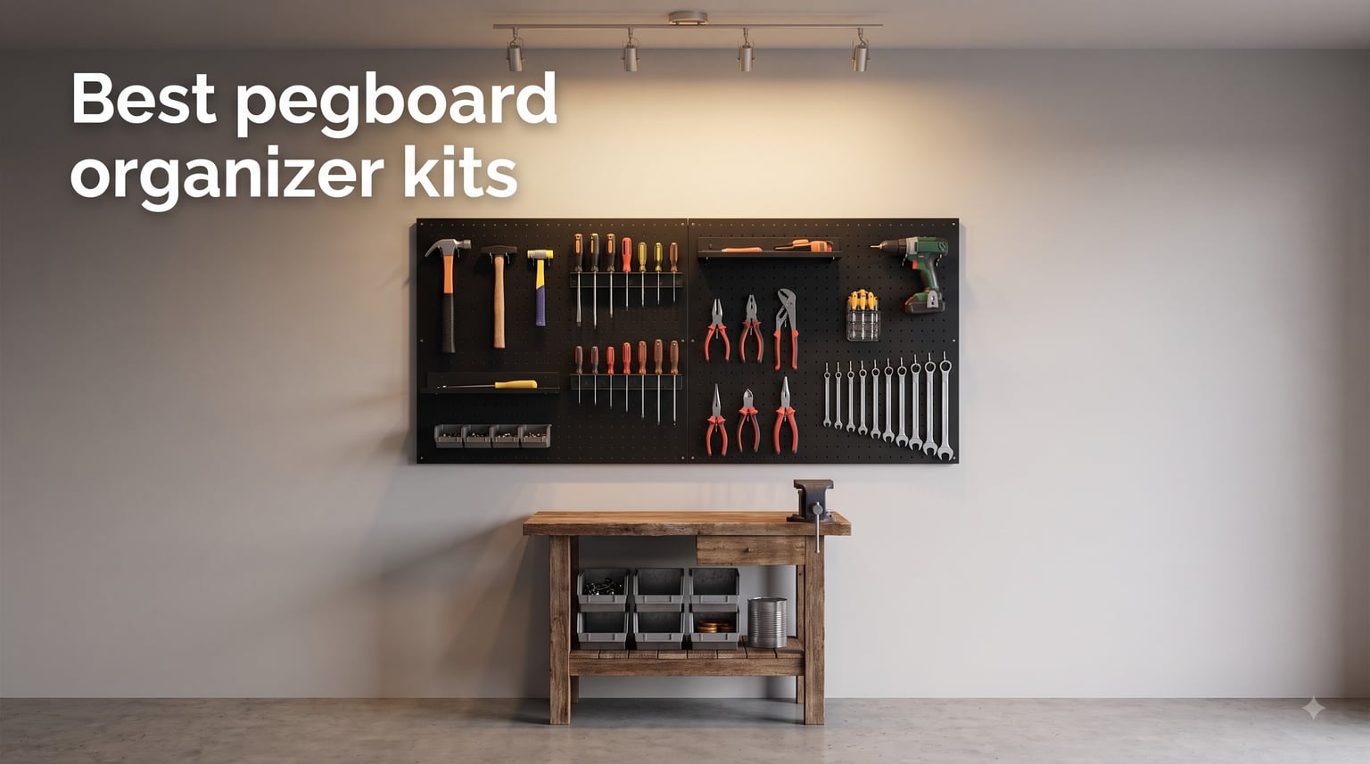 Best pegboard organizer kits