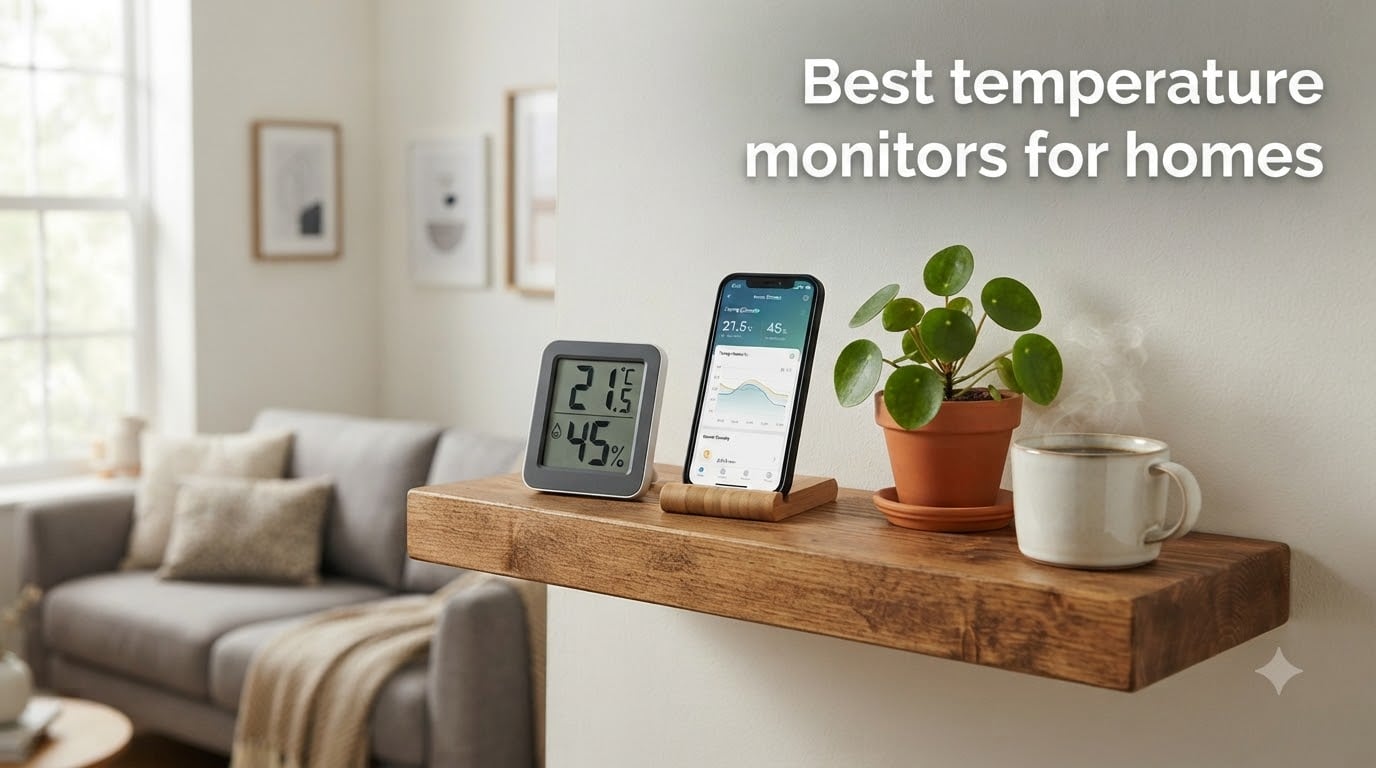 Best temperature monitors for homes