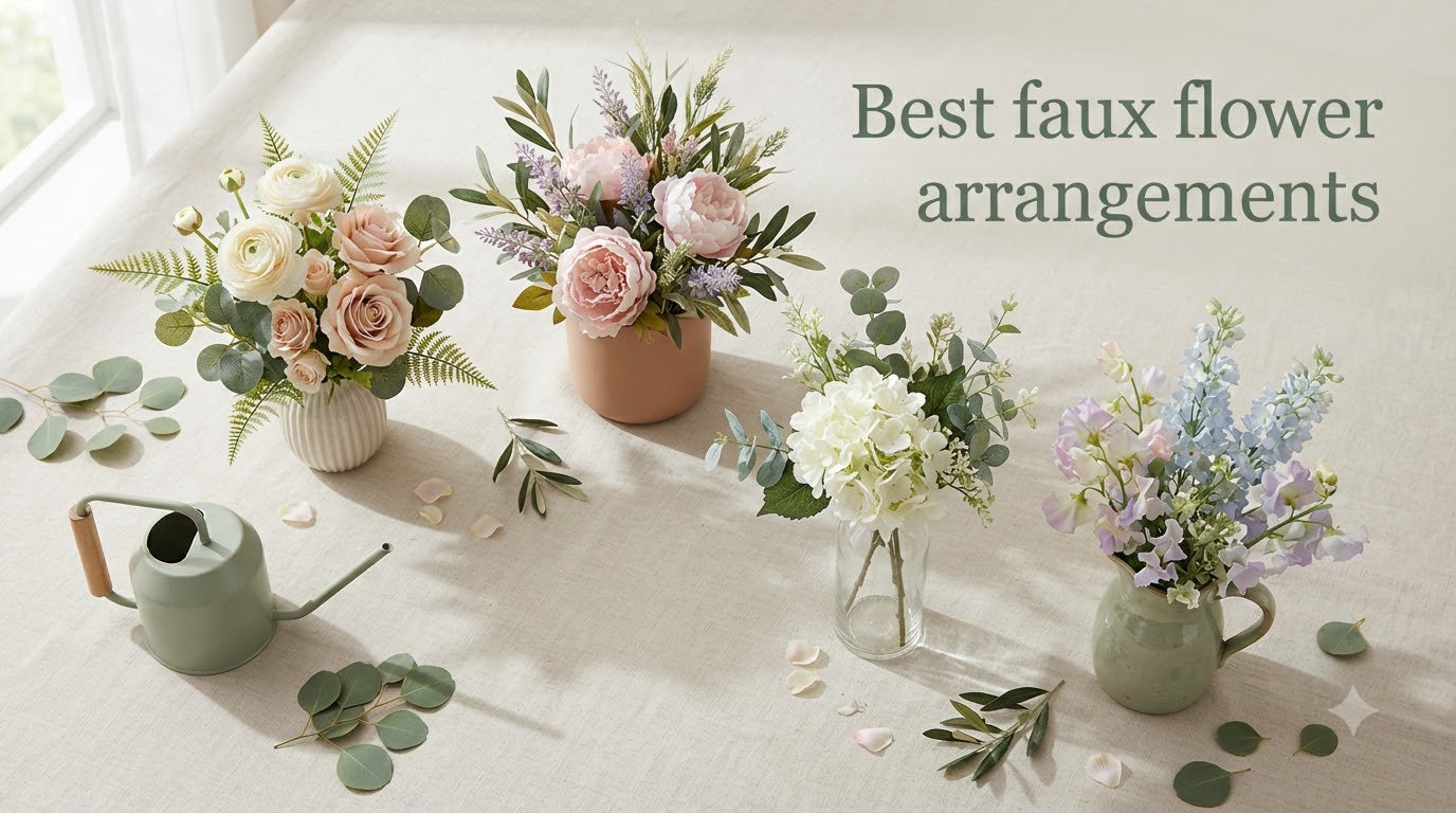 Best faux flower arrangements