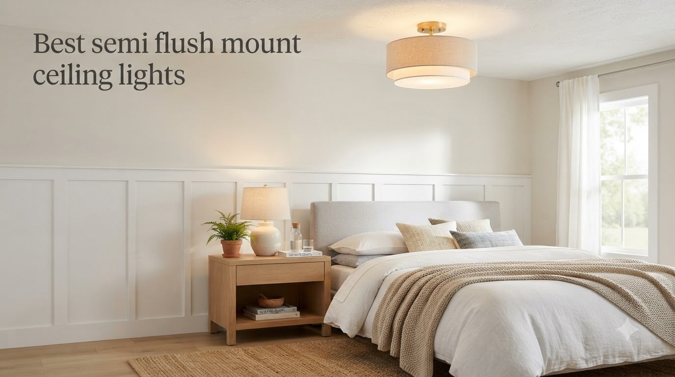 Best semi flush mount ceiling lights