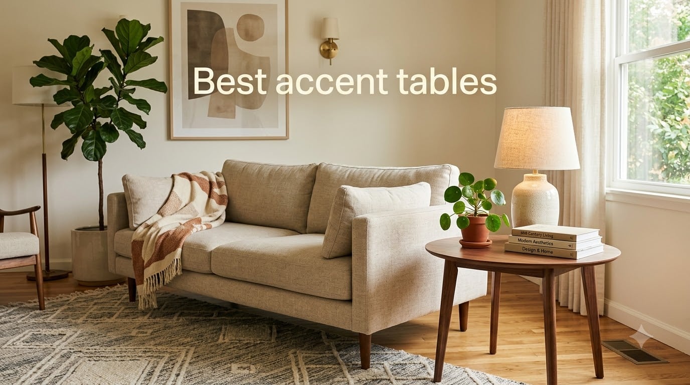 10 Best Accent Tables (August 2026) for Every Room