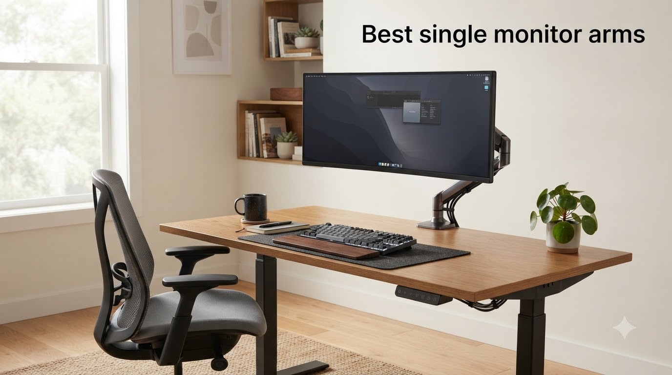Best single monitor arms