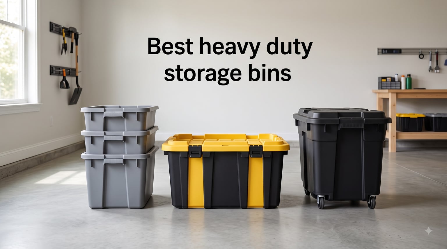 Best heavy duty storage bins