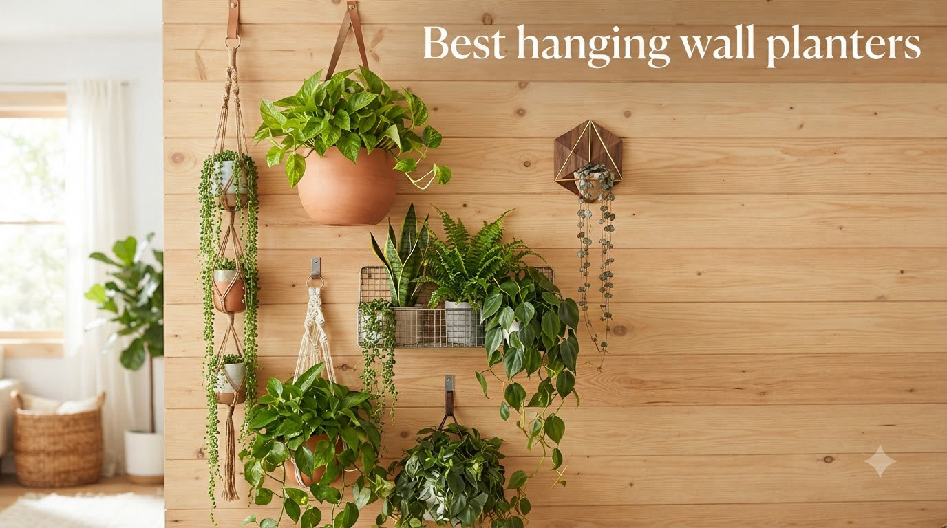 Best hanging wall planters