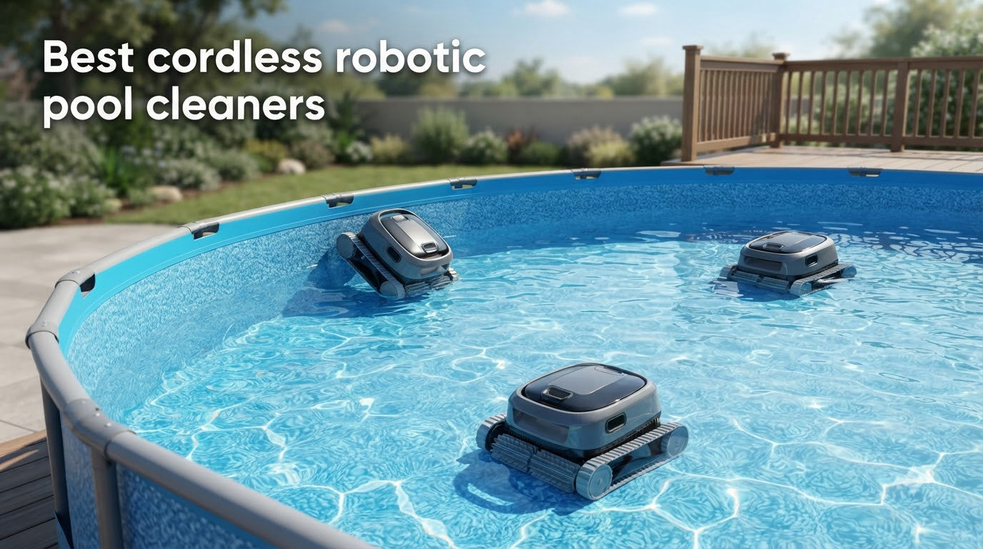 Best cordless robotic pool cleaners
