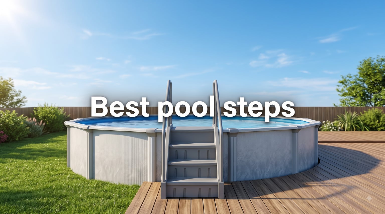 Best pool steps
