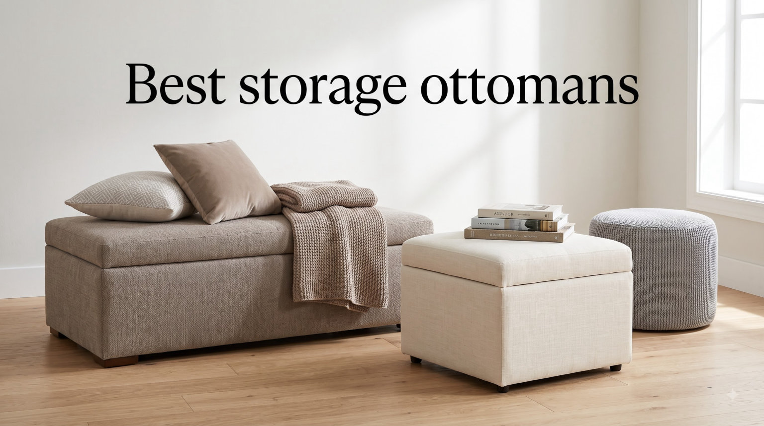 Best storage ottomans