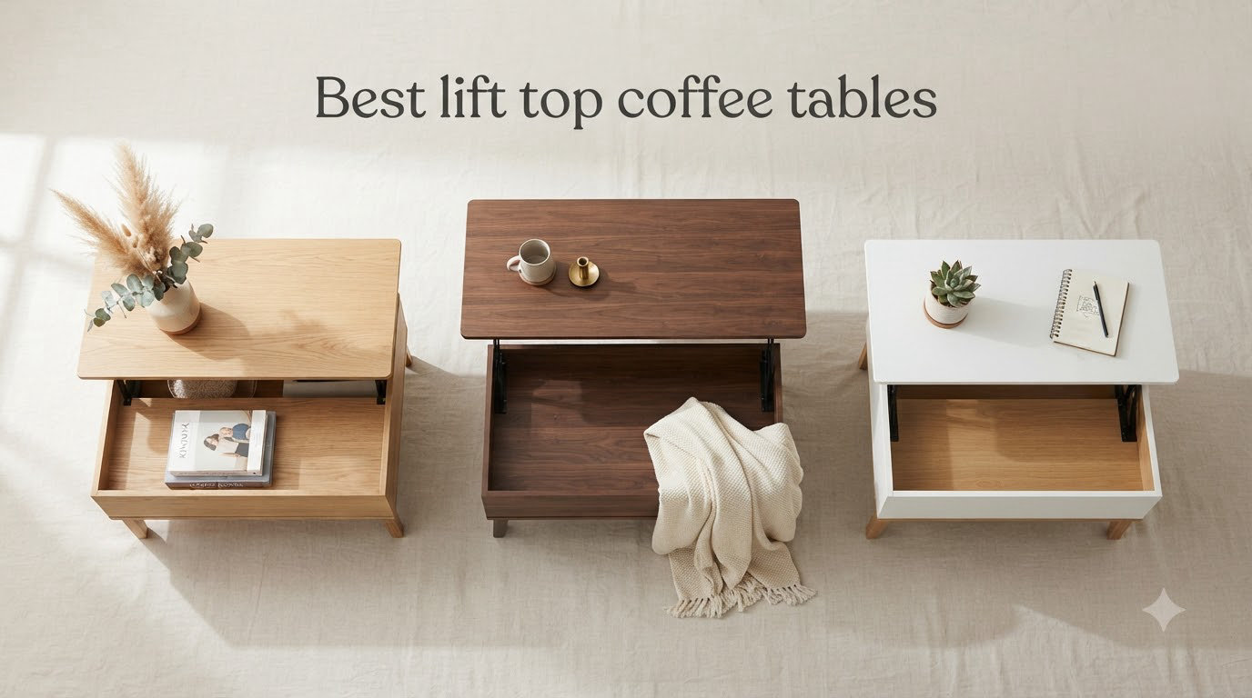 10 Best Lift Top Coffee Tables (August 2026) Tested Picks