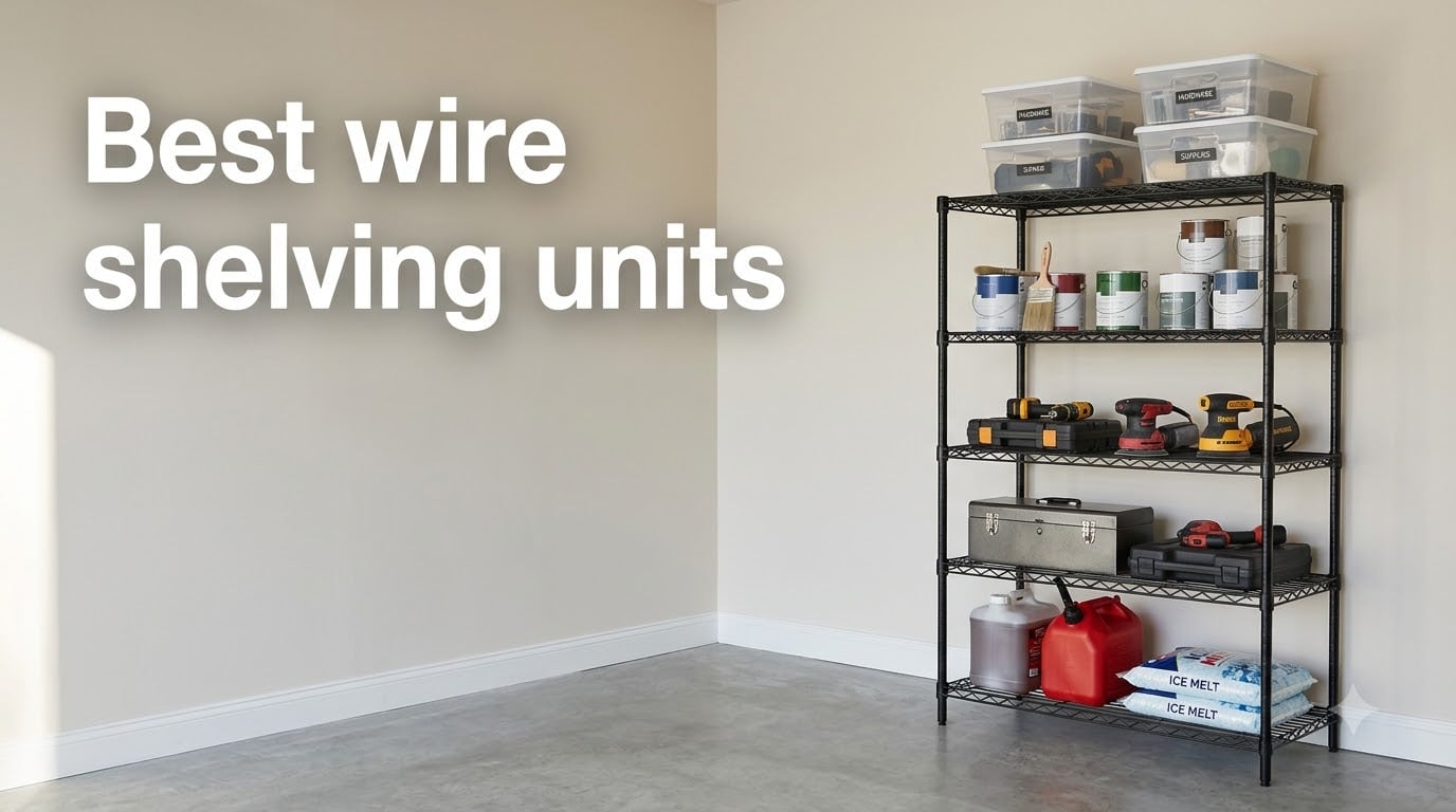 8 Best Wire Shelving Units (August 2026) Top Picks