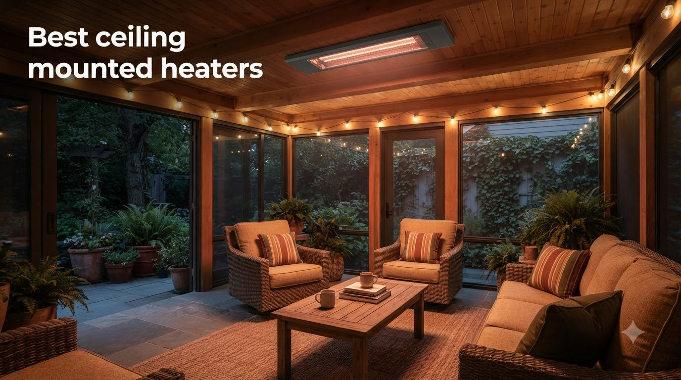 10 Best Ceiling Mounted Heaters (August 2026) Tested & Reviewed