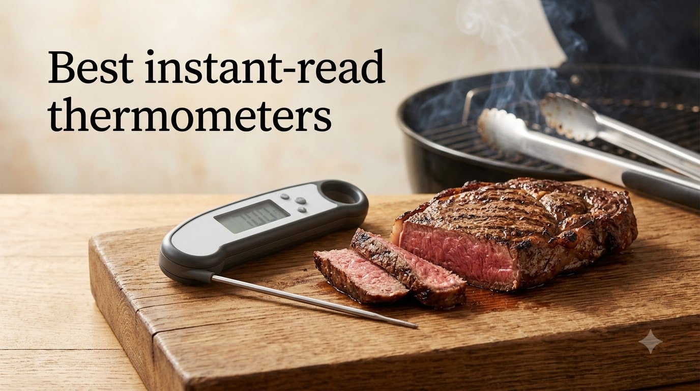 8 Best Instant-Read Thermometers (August 2026) Tested & Ranked