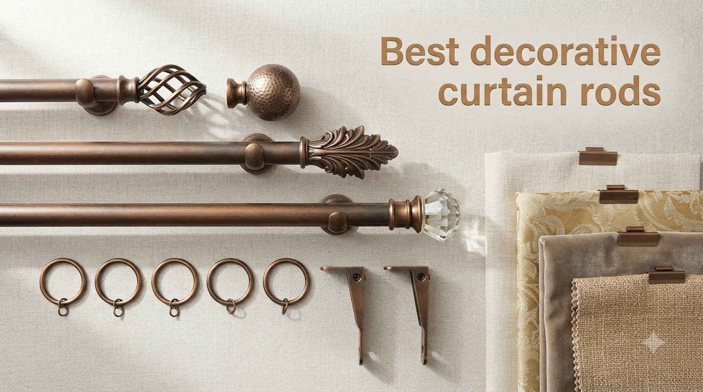10 Best Decorative Curtain Rods (August 2026) Tested & Reviewed