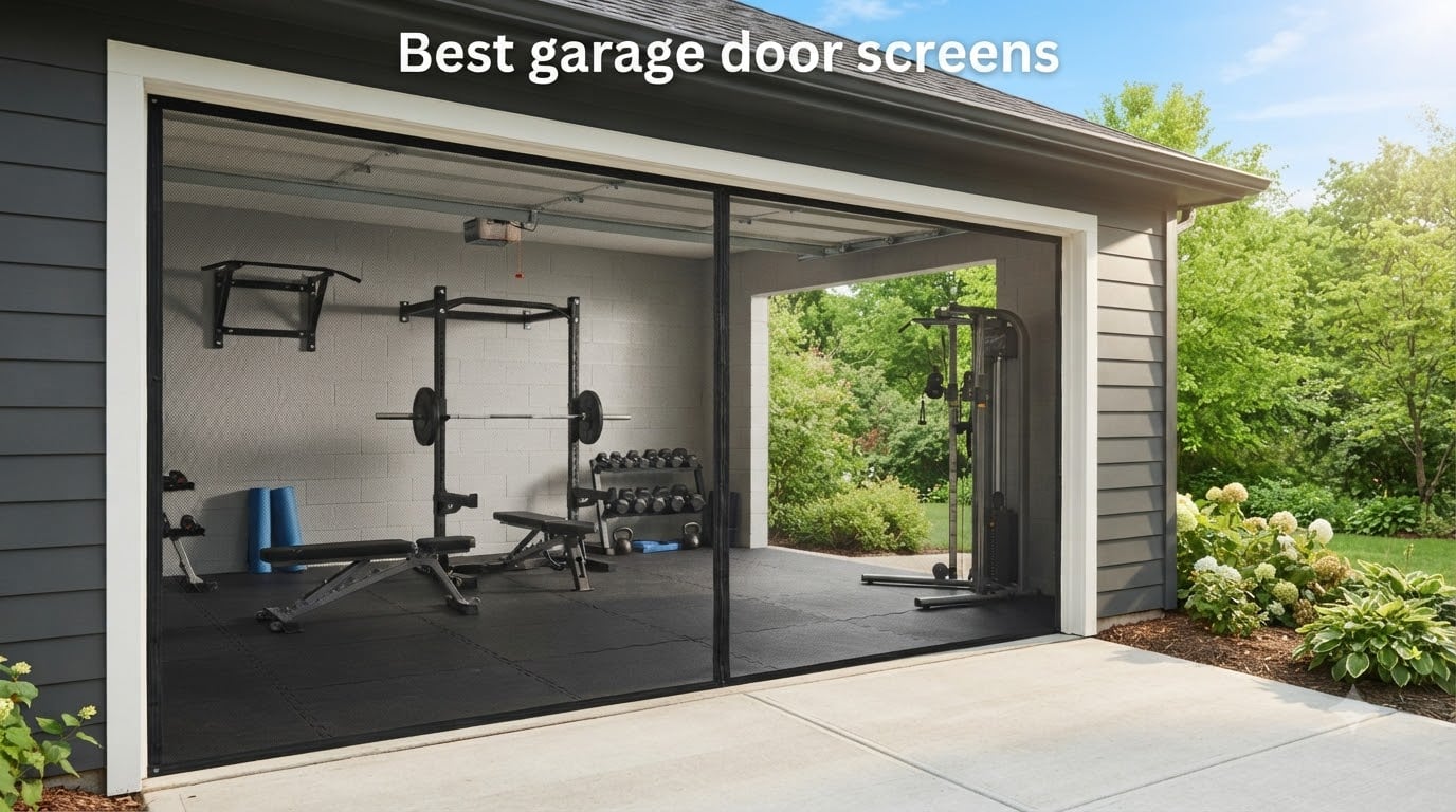 Best garage door screens