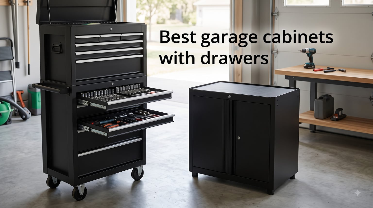 Best garage cabinets with drawers