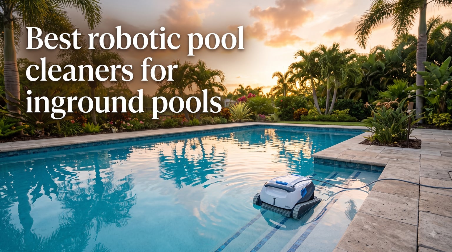 Best robotic pool cleaners for inground pools