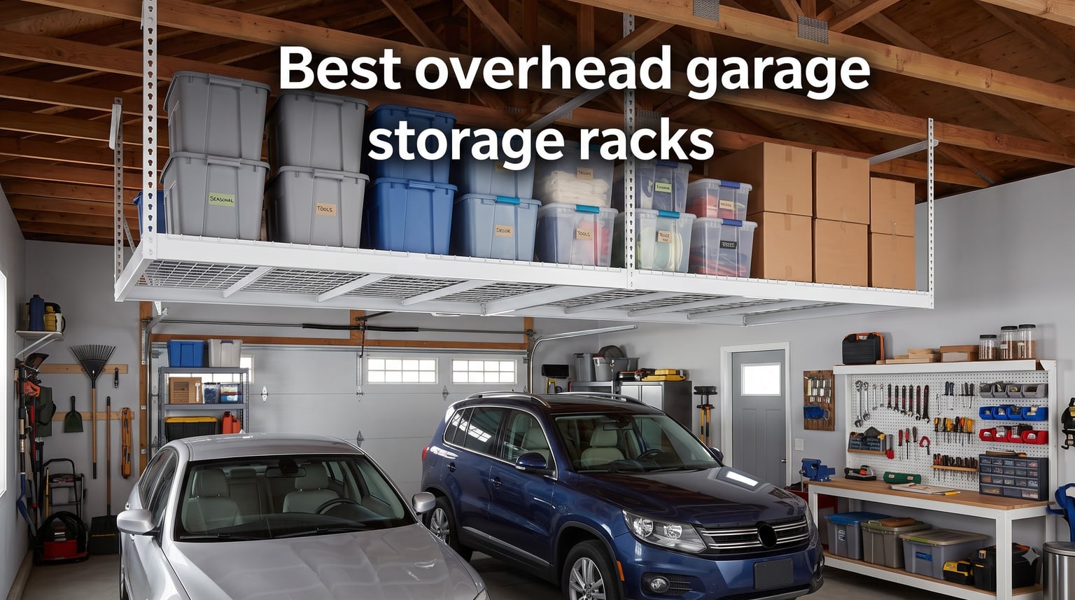 Best overhead garage storage racks