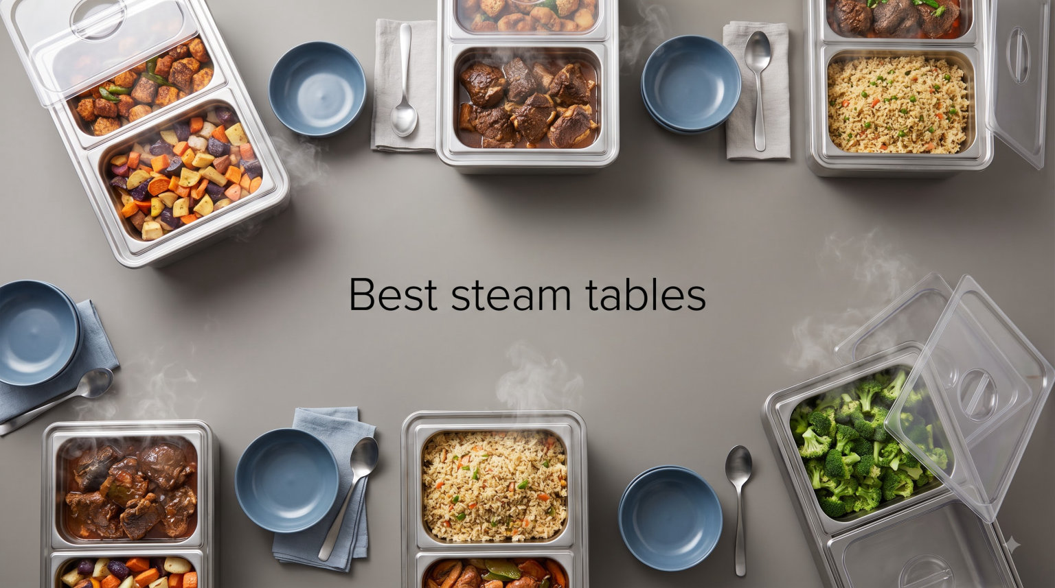 10 Best Steam Tables (August 2026) Honest Reviews