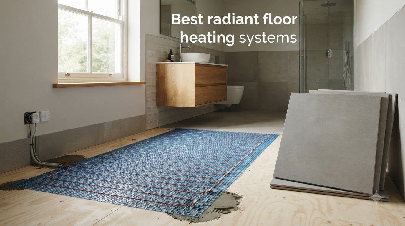 Best radiant floor heating systems