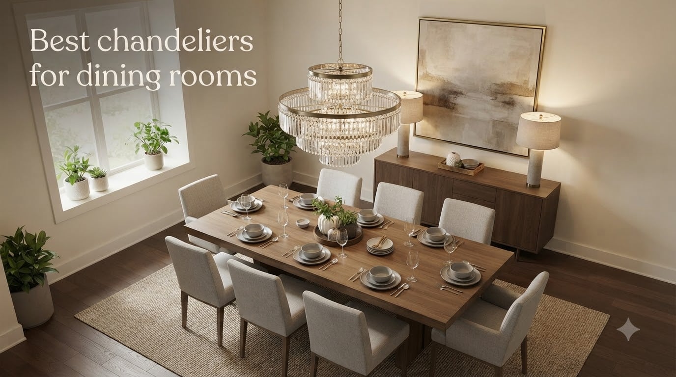 12 Best Chandeliers for Dining Rooms (August 2026) Honest Reviews