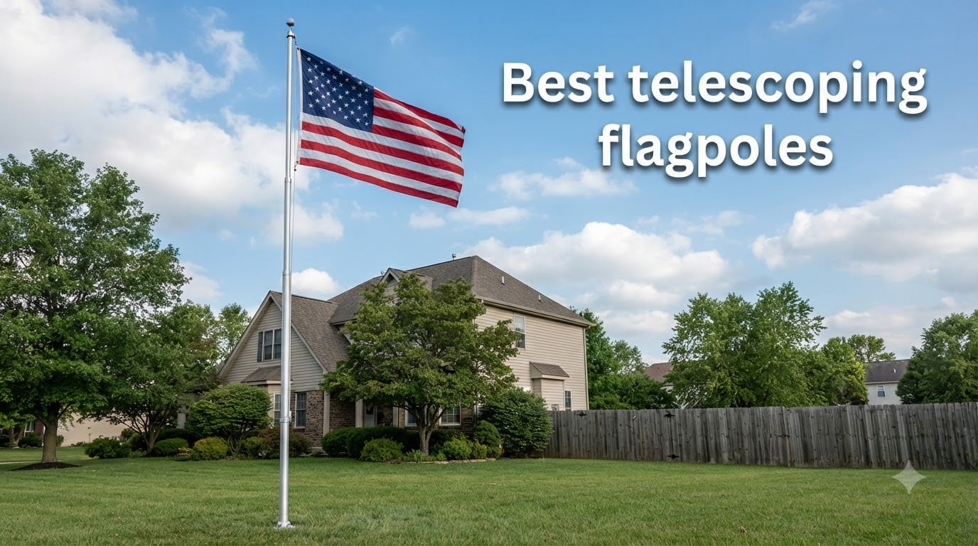 8 Best Telescoping Flagpoles (August 2026) Tested and Reviewed