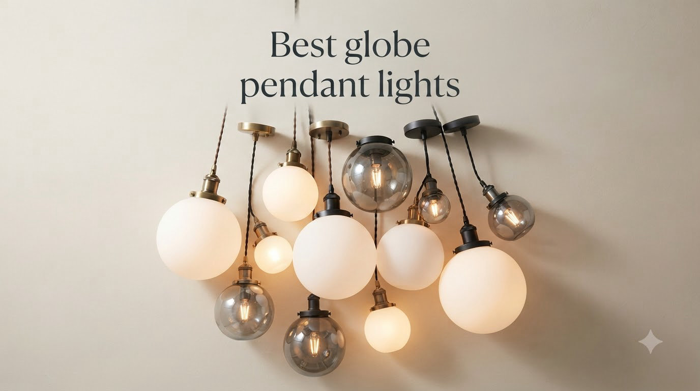 12 Best Globe Pendant Lights (August 2026) Tested Picks