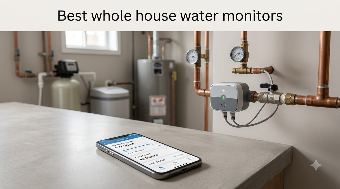 Best whole house water monitors