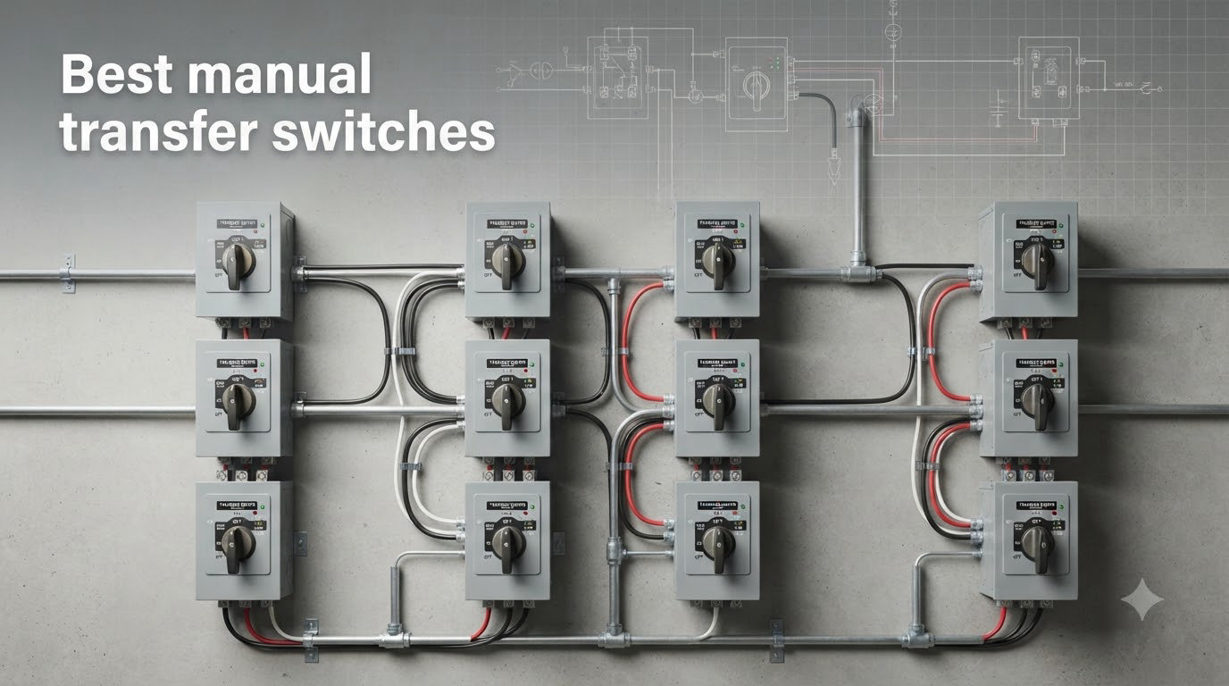 Best manual transfer switches