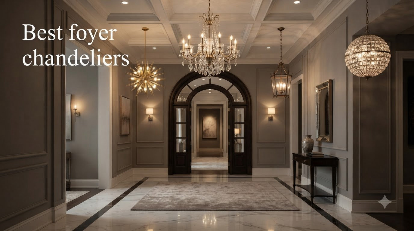 Best foyer chandeliers