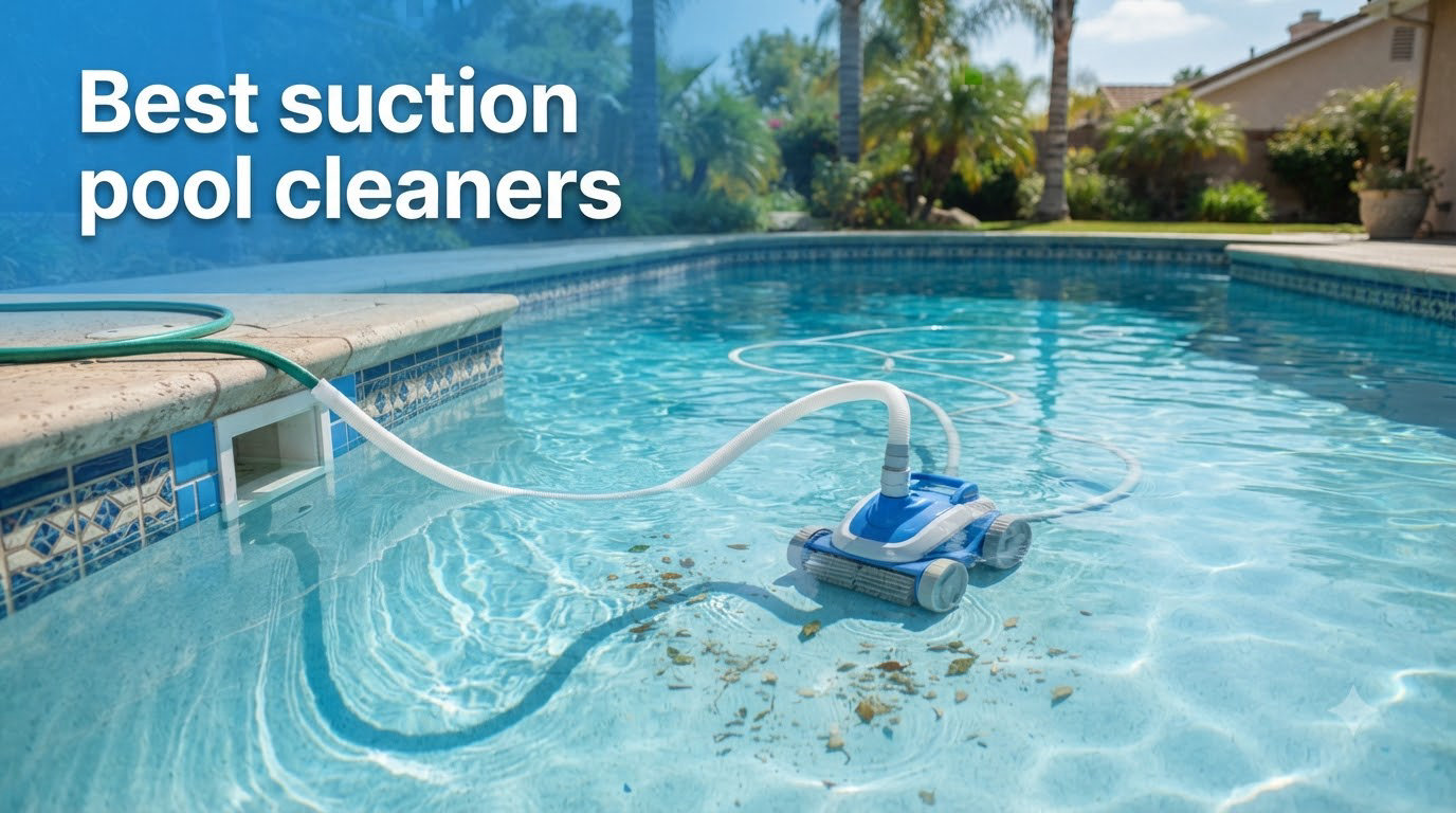 8 Best Suction Pool Cleaners (August 2026) Tested & Compared