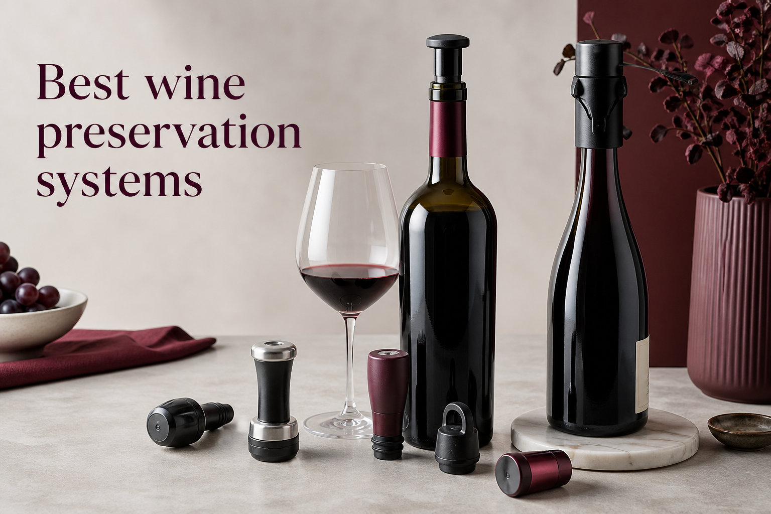 Best wine preservation systems