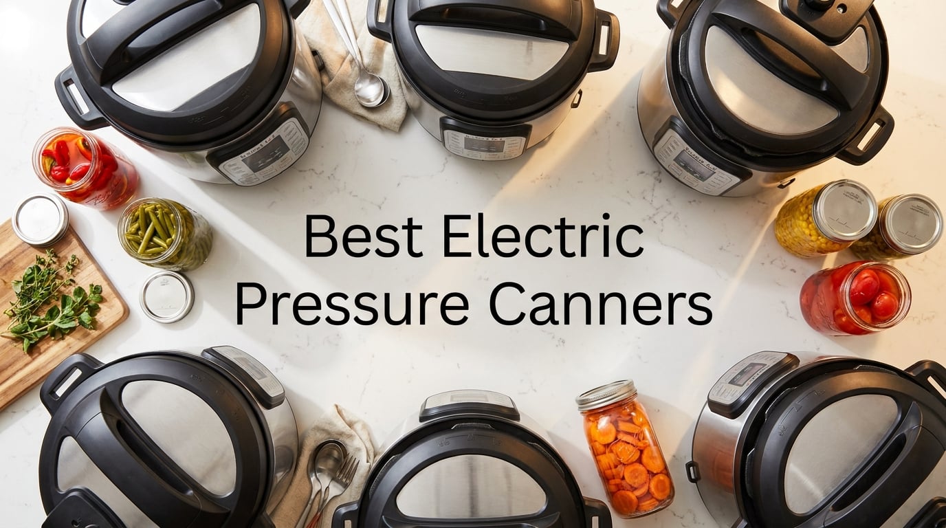 8 Best Electric Pressure Canners (August 2026) Expert Reviews