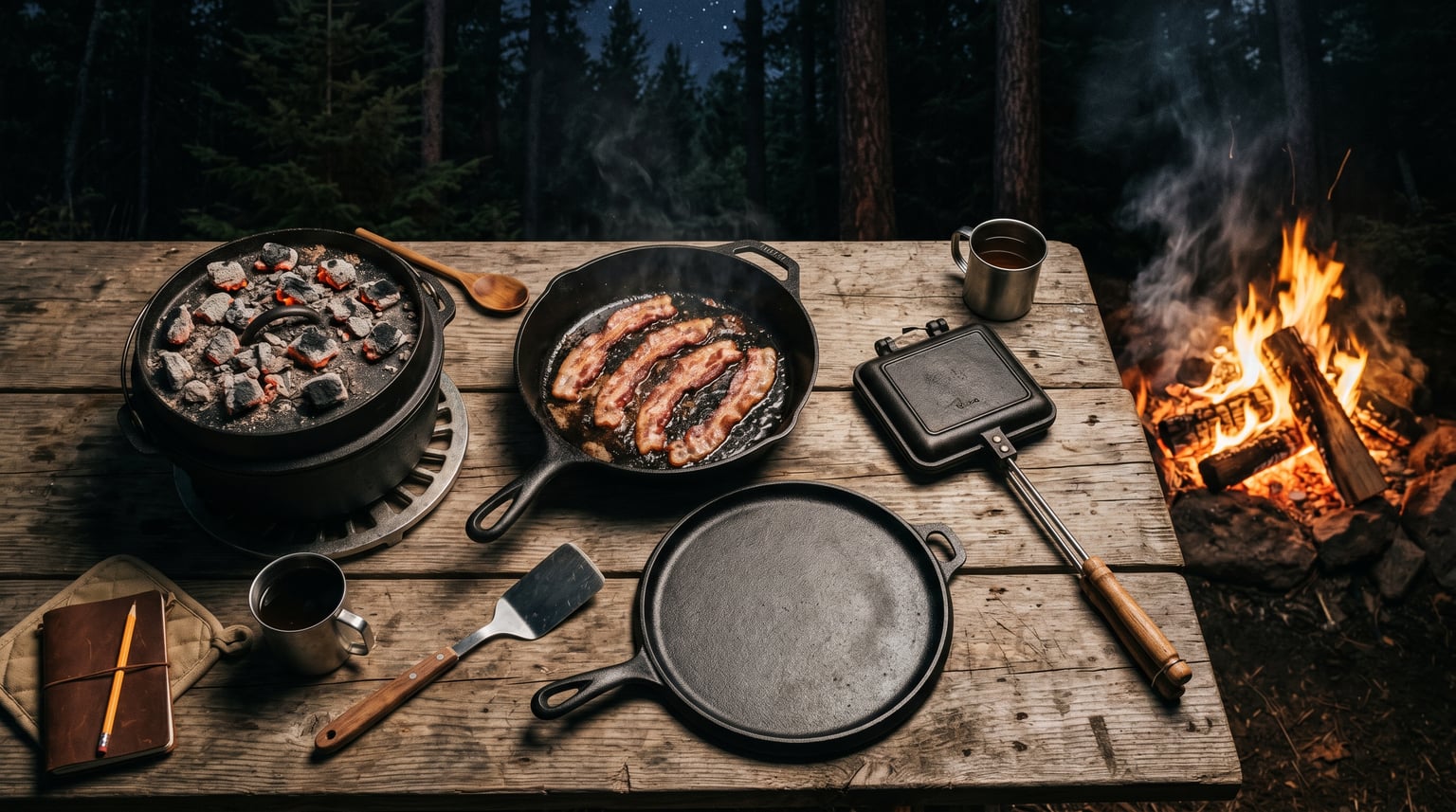 12 Best Cast Iron Campfire Cookware (August 2026) Tested & Ranked
